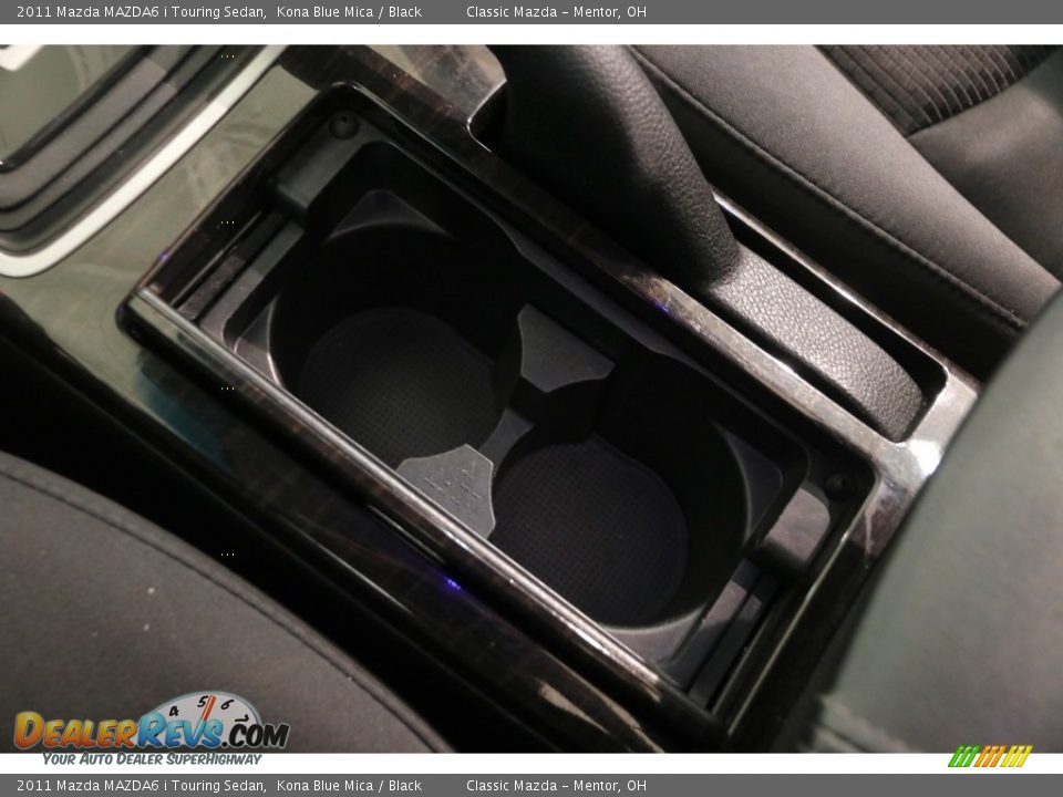 2011 Mazda MAZDA6 i Touring Sedan Kona Blue Mica / Black Photo #13