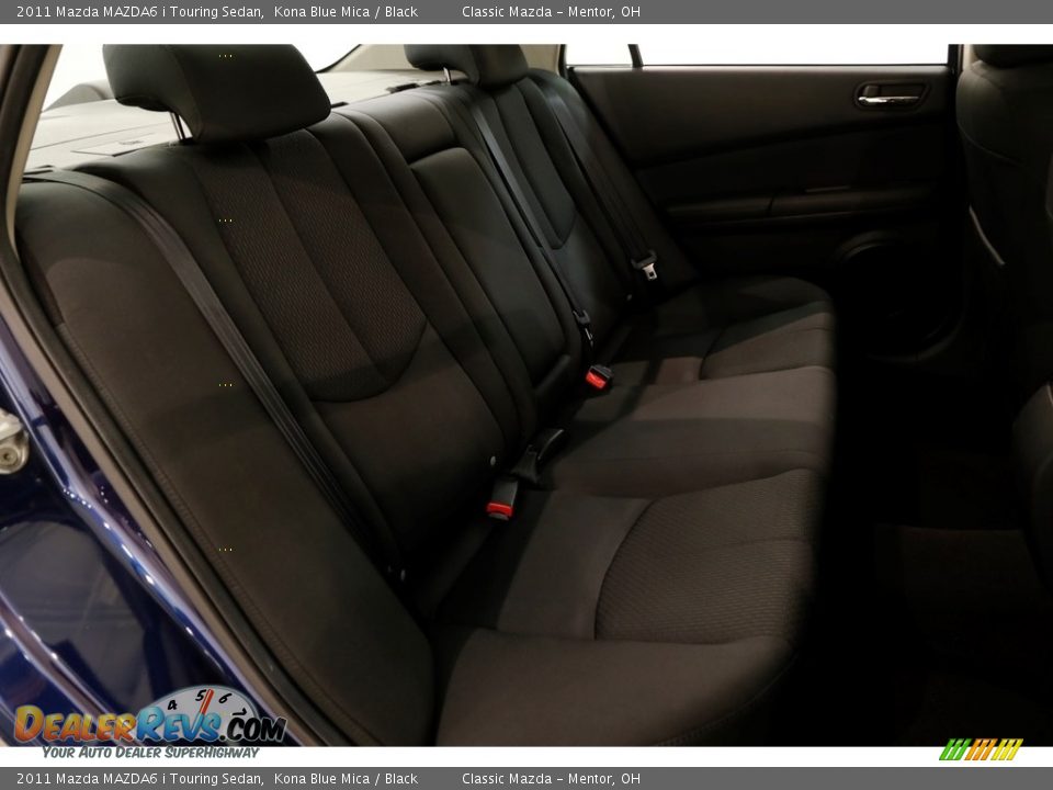 2011 Mazda MAZDA6 i Touring Sedan Kona Blue Mica / Black Photo #15