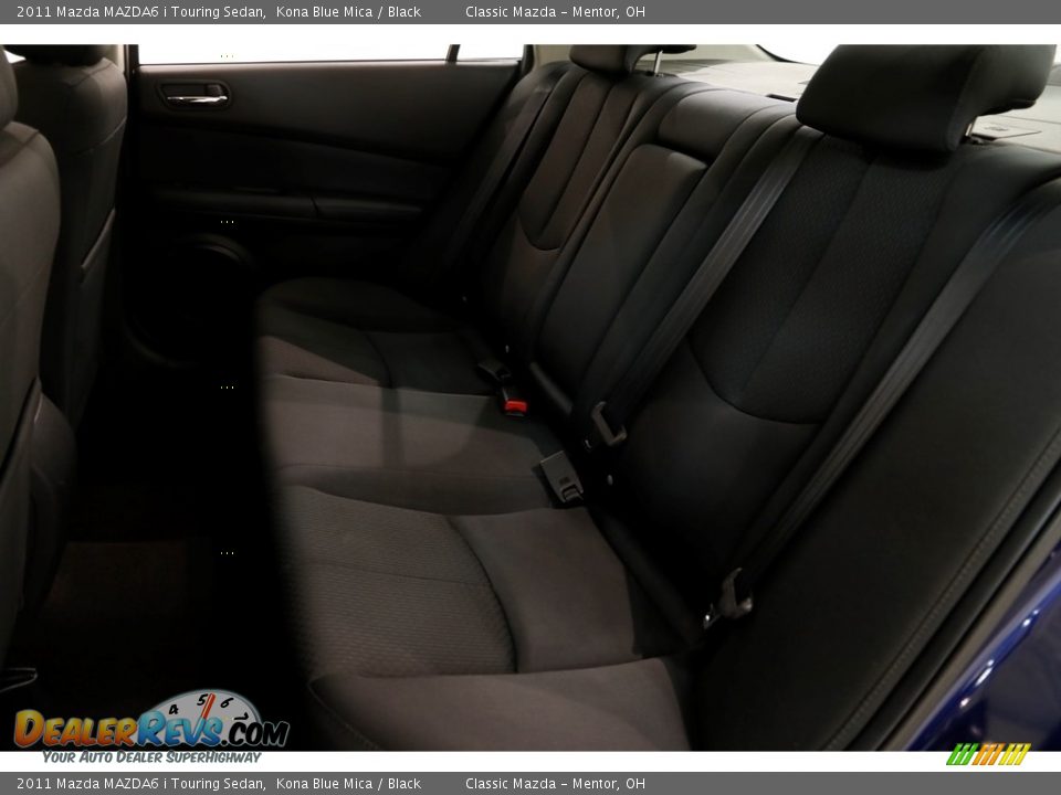 2011 Mazda MAZDA6 i Touring Sedan Kona Blue Mica / Black Photo #16