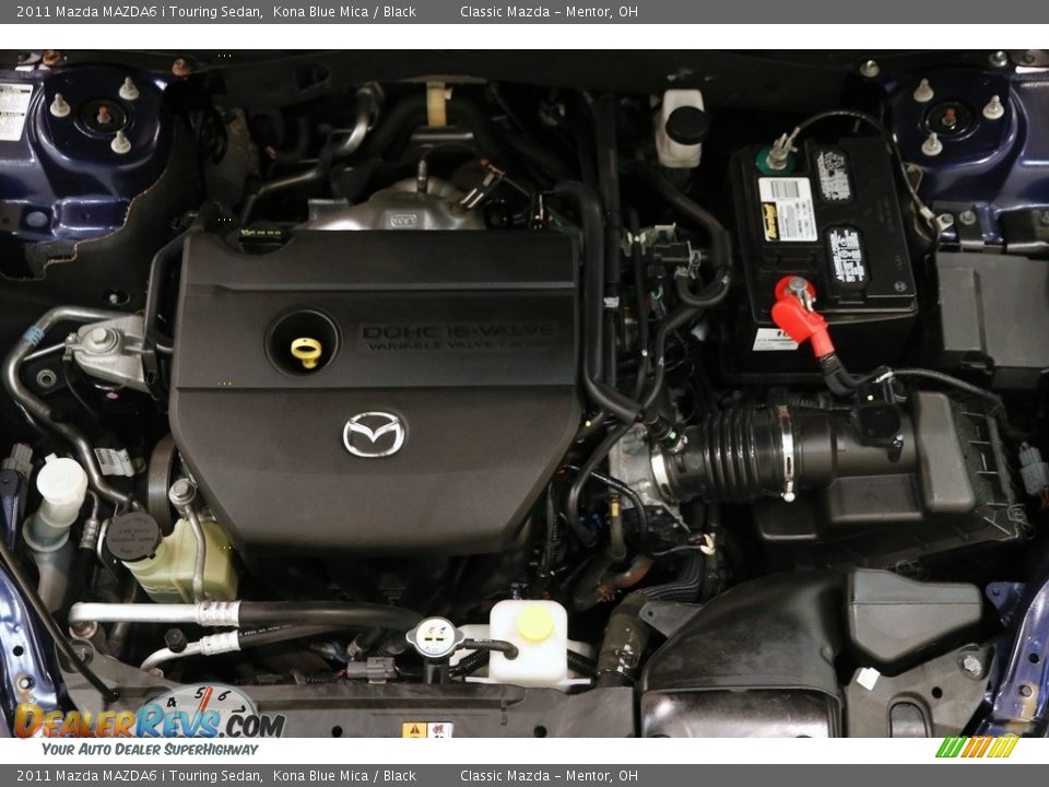 2011 Mazda MAZDA6 i Touring Sedan Kona Blue Mica / Black Photo #18