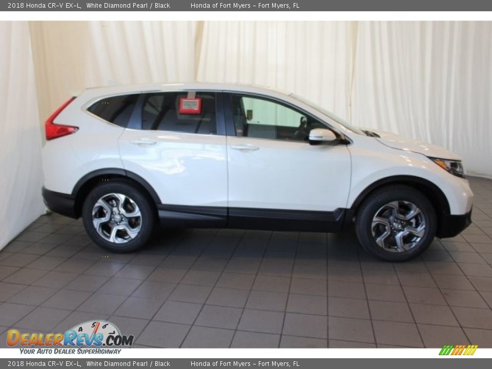2018 Honda CR-V EX-L White Diamond Pearl / Black Photo #3