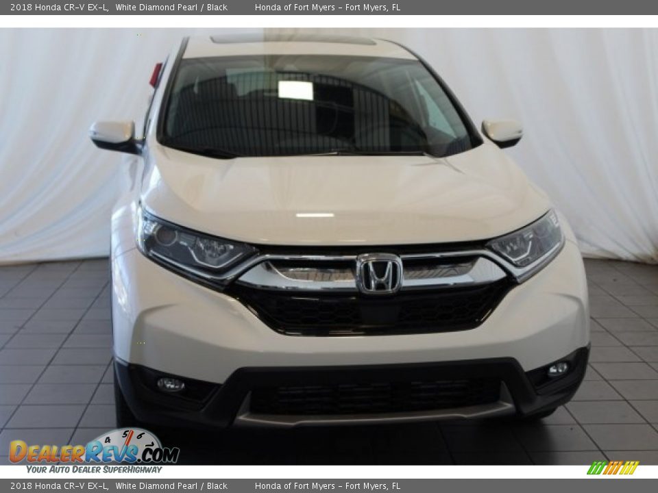 2018 Honda CR-V EX-L White Diamond Pearl / Black Photo #4