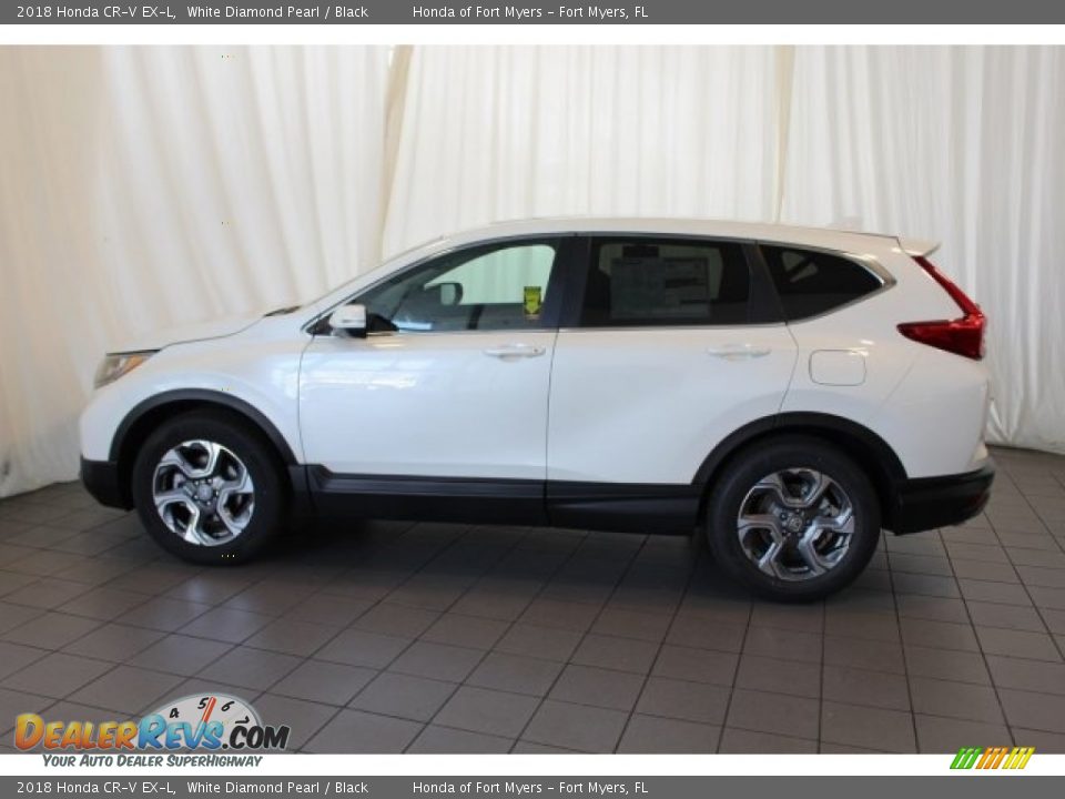 2018 Honda CR-V EX-L White Diamond Pearl / Black Photo #5