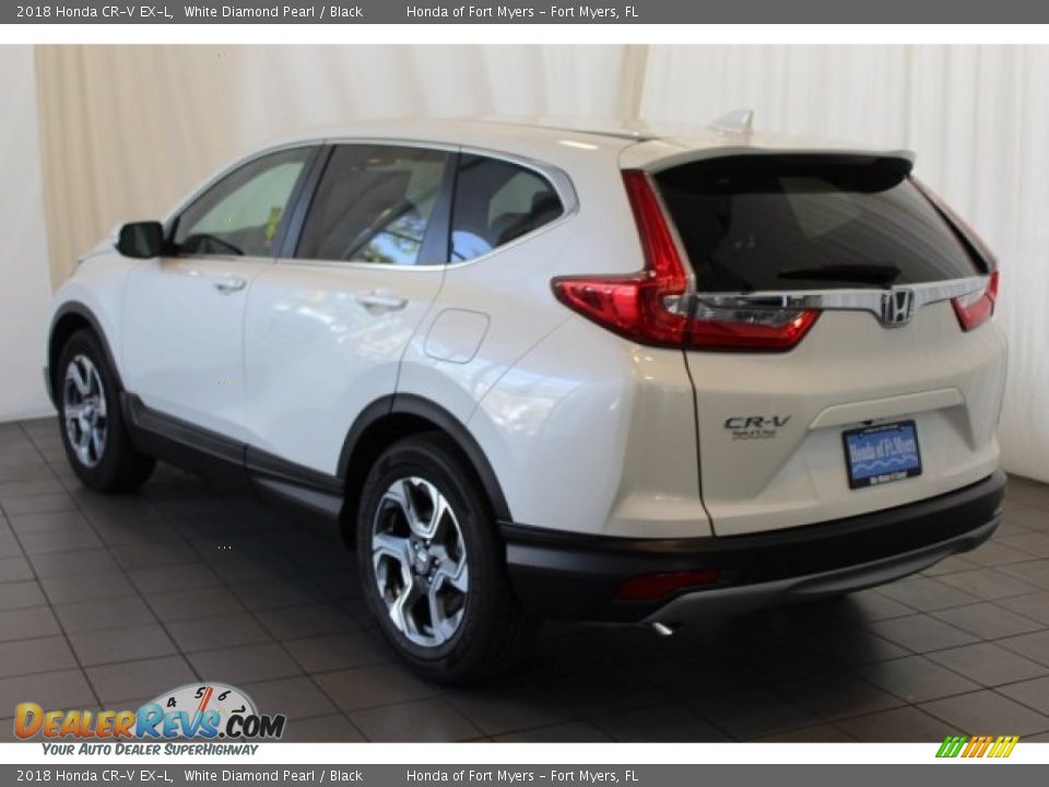 2018 Honda CR-V EX-L White Diamond Pearl / Black Photo #7