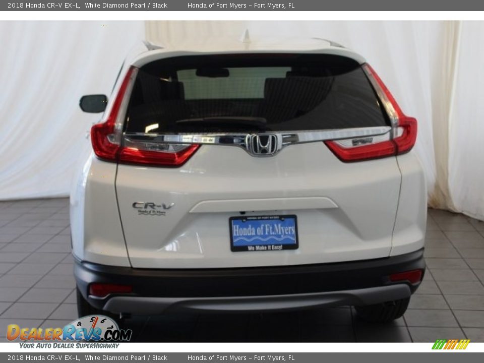 2018 Honda CR-V EX-L White Diamond Pearl / Black Photo #8