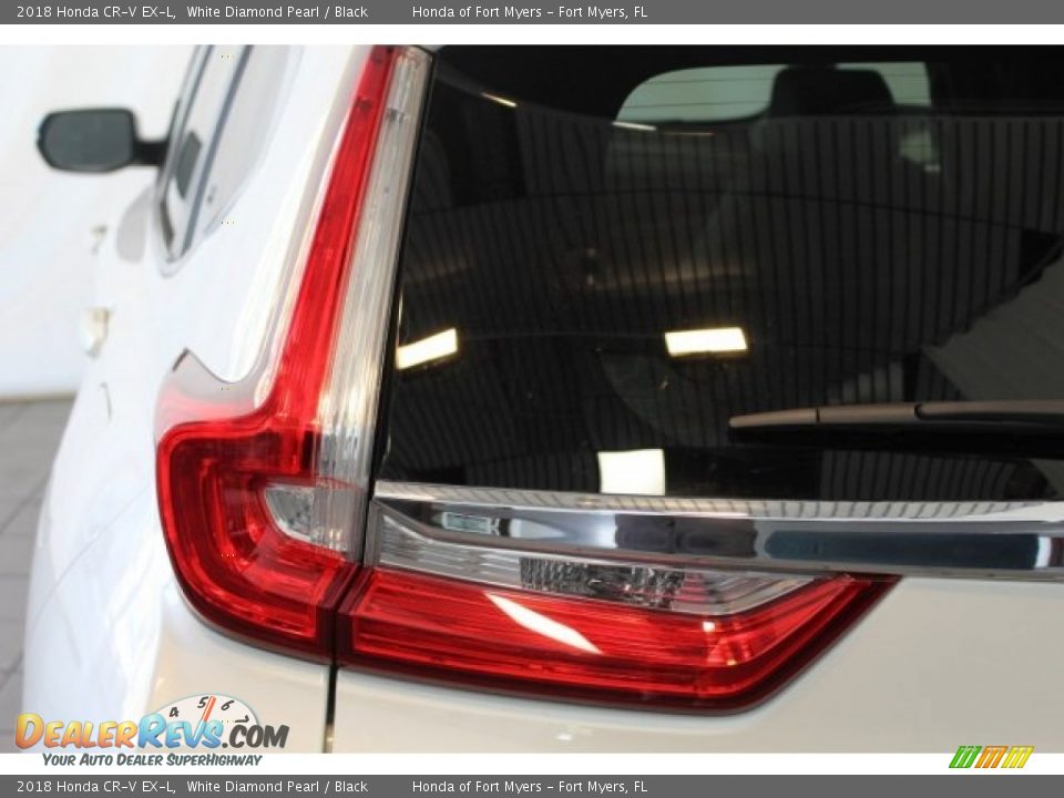 2018 Honda CR-V EX-L White Diamond Pearl / Black Photo #9