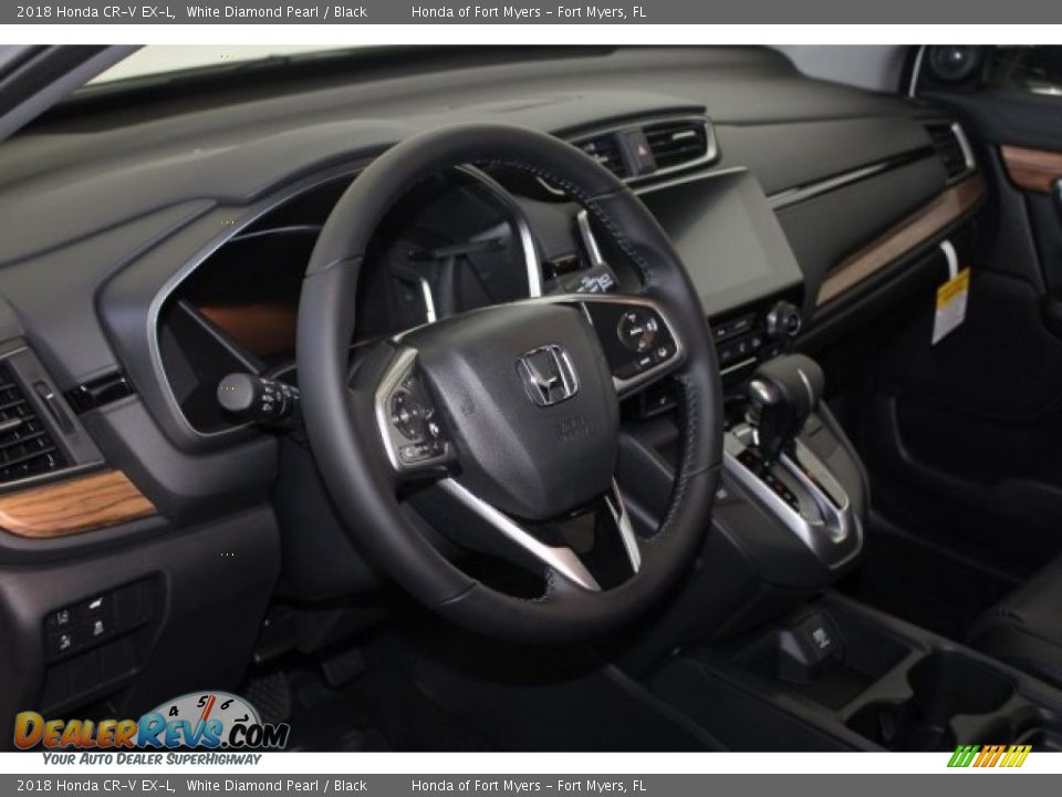 2018 Honda CR-V EX-L White Diamond Pearl / Black Photo #19