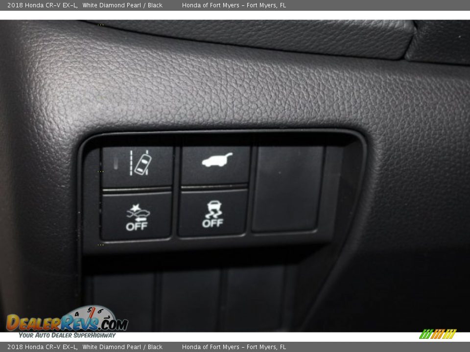 2018 Honda CR-V EX-L White Diamond Pearl / Black Photo #21