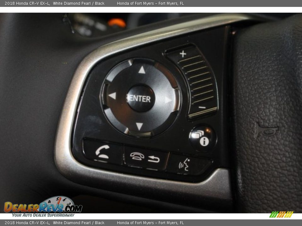 2018 Honda CR-V EX-L White Diamond Pearl / Black Photo #22