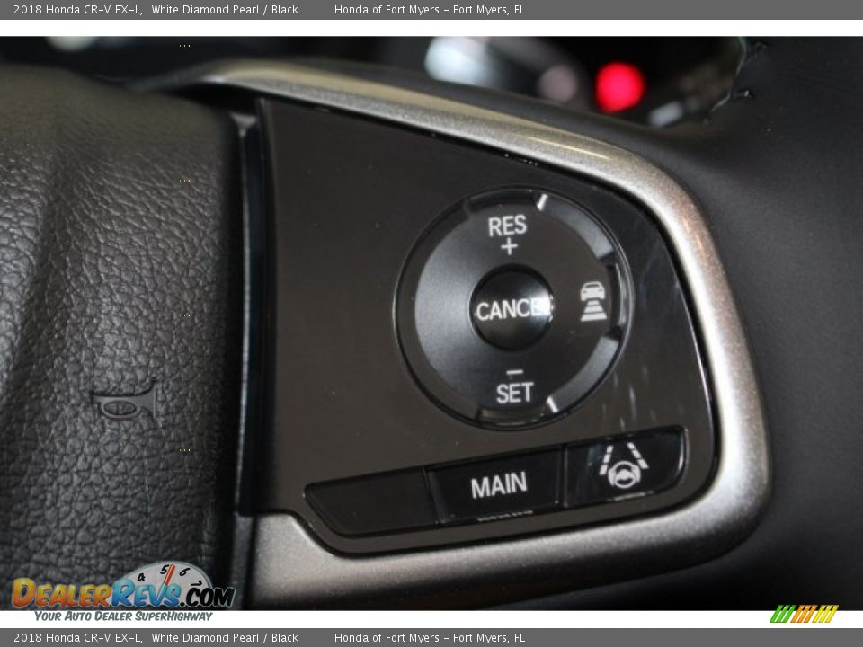 2018 Honda CR-V EX-L White Diamond Pearl / Black Photo #23