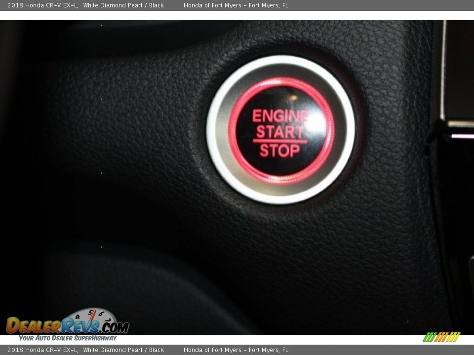 2018 Honda CR-V EX-L White Diamond Pearl / Black Photo #25