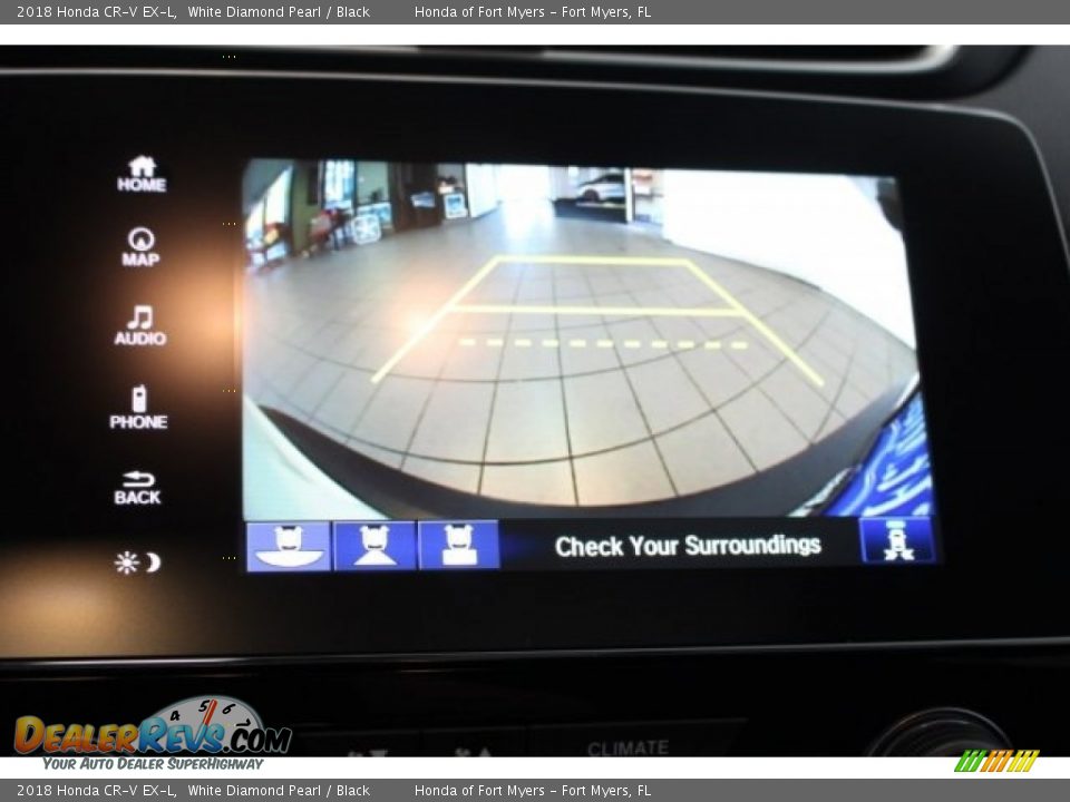 2018 Honda CR-V EX-L White Diamond Pearl / Black Photo #27