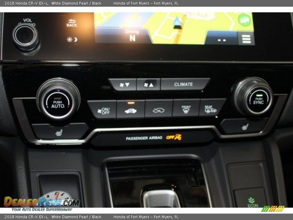 2018 Honda CR-V EX-L White Diamond Pearl / Black Photo #29