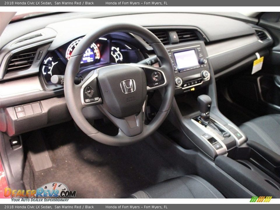 Dashboard of 2018 Honda Civic LX Sedan Photo #13