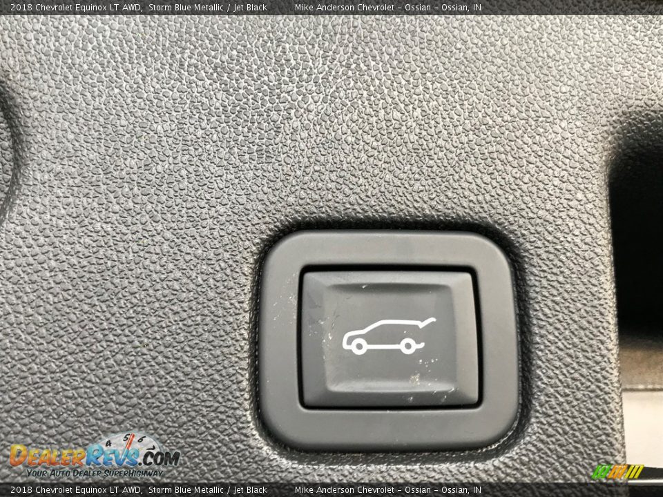 2018 Chevrolet Equinox LT AWD Storm Blue Metallic / Jet Black Photo #10