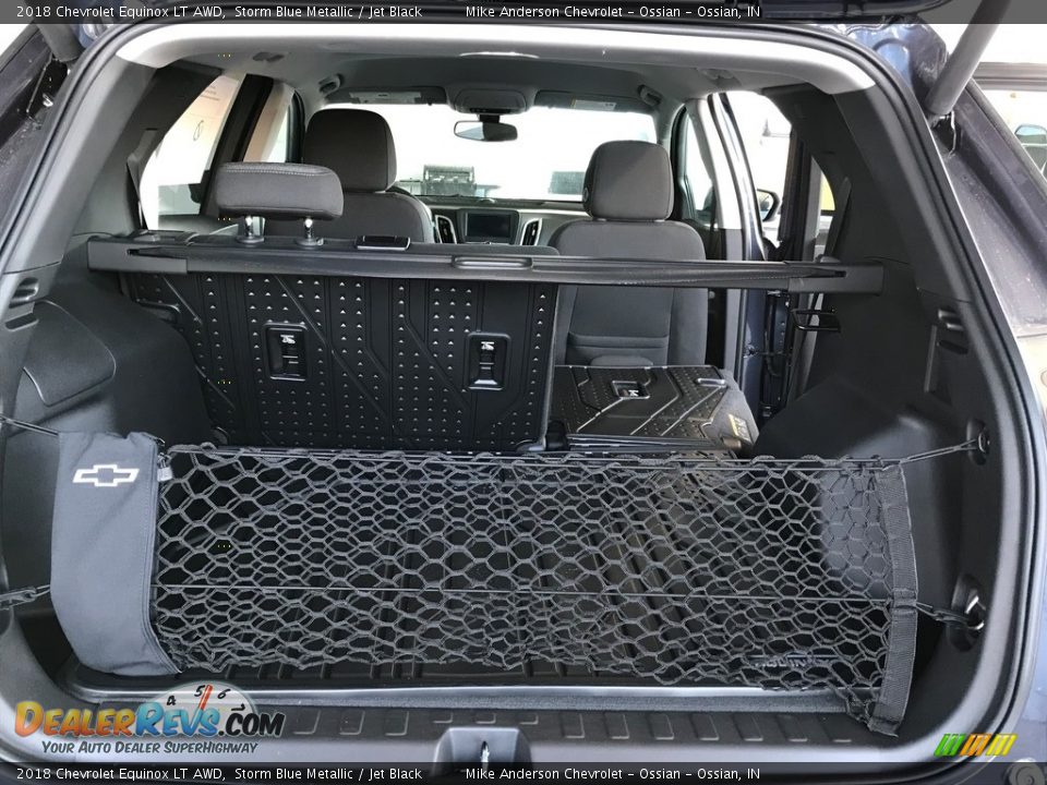2018 Chevrolet Equinox LT AWD Storm Blue Metallic / Jet Black Photo #11