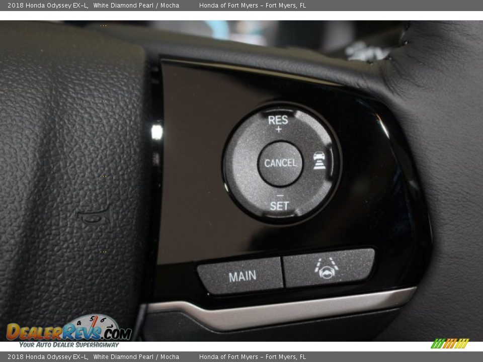 2018 Honda Odyssey EX-L White Diamond Pearl / Mocha Photo #23
