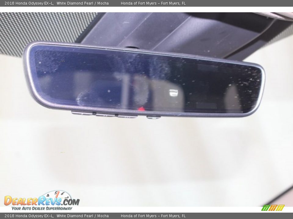 2018 Honda Odyssey EX-L White Diamond Pearl / Mocha Photo #30
