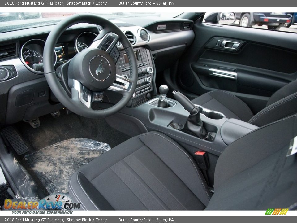 2018 Ford Mustang GT Fastback Shadow Black / Ebony Photo #6