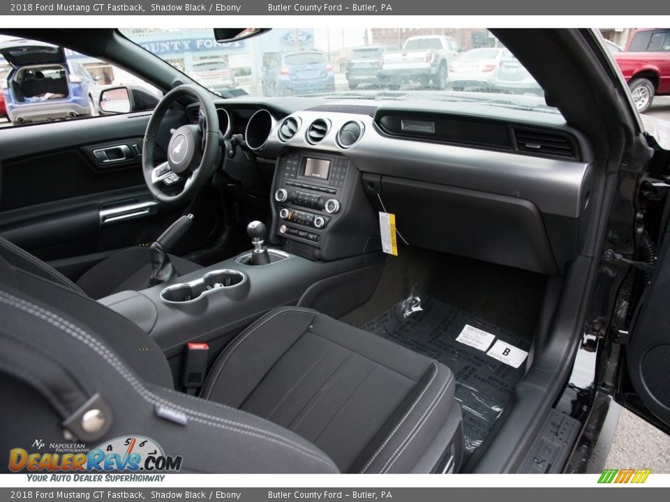 2018 Ford Mustang GT Fastback Shadow Black / Ebony Photo #10