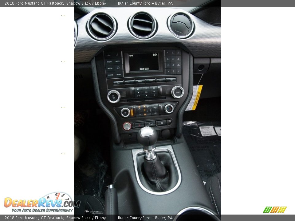 2018 Ford Mustang GT Fastback Shadow Black / Ebony Photo #11