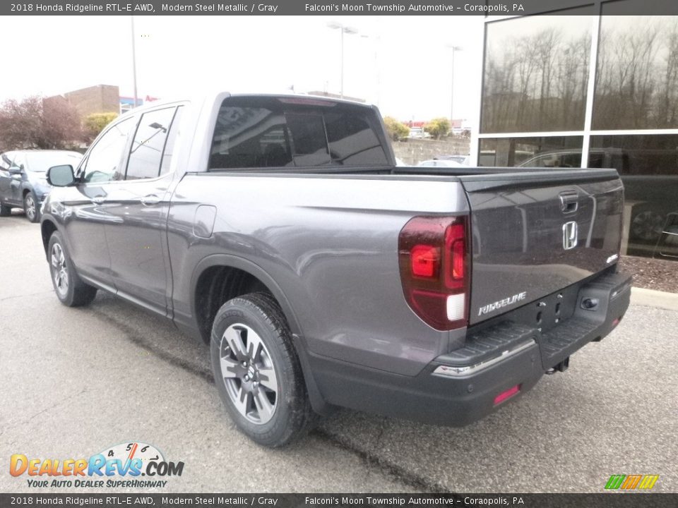 2018 Honda Ridgeline RTL-E AWD Modern Steel Metallic / Gray Photo #2