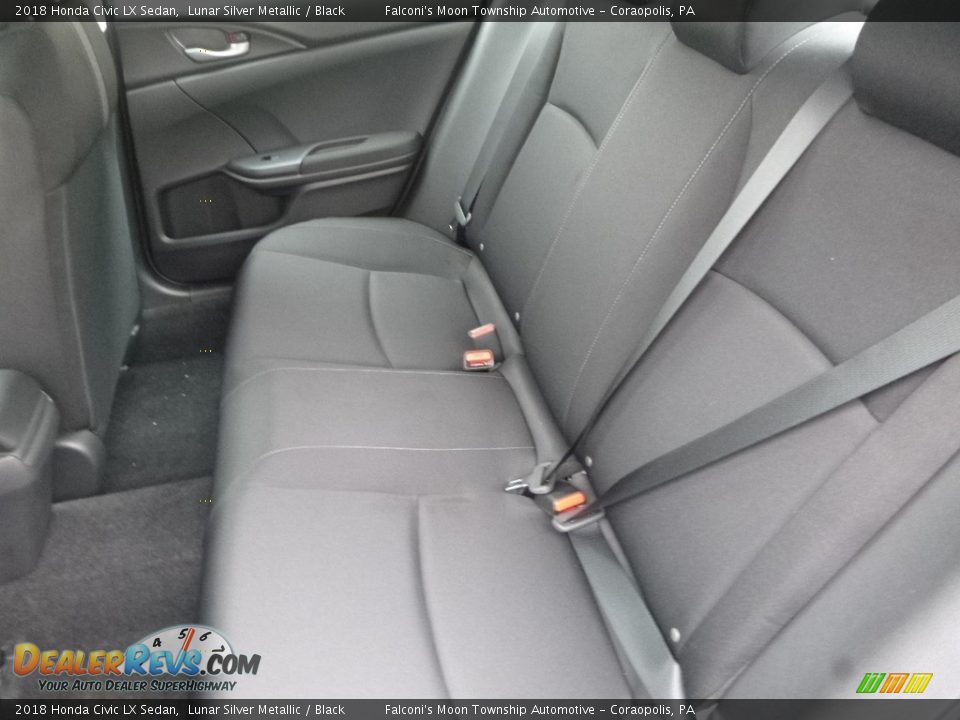 Rear Seat of 2018 Honda Civic LX Sedan Photo #9