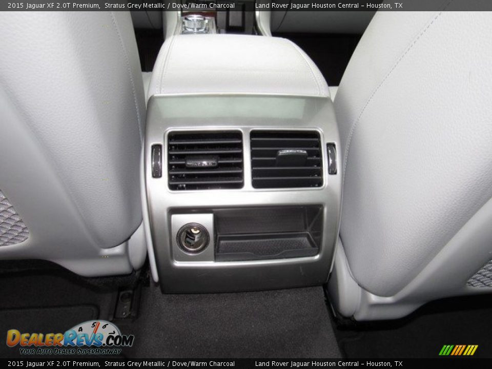 2015 Jaguar XF 2.0T Premium Stratus Grey Metallic / Dove/Warm Charcoal Photo #19