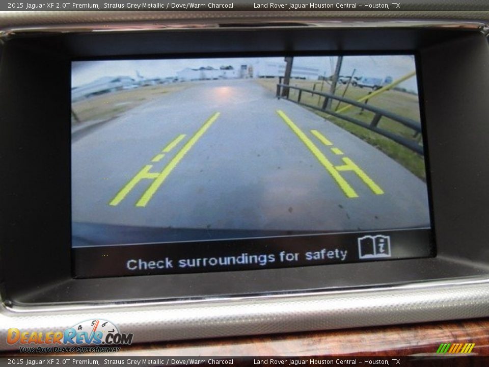 2015 Jaguar XF 2.0T Premium Stratus Grey Metallic / Dove/Warm Charcoal Photo #32