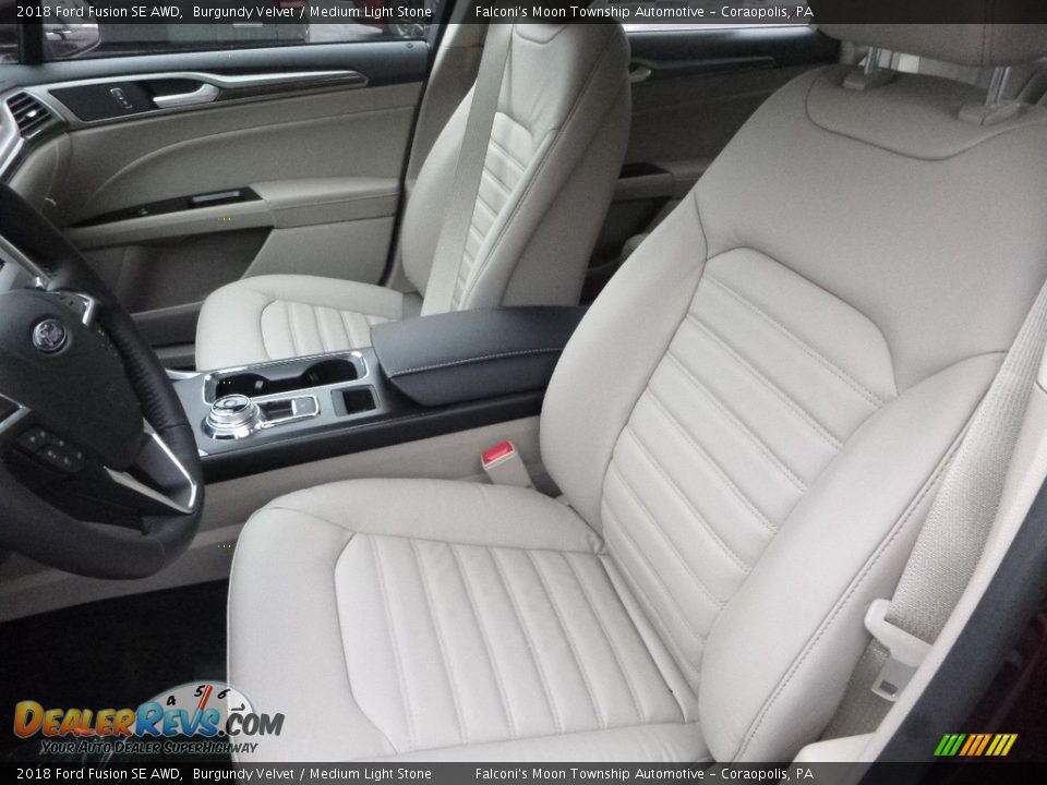 Front Seat of 2018 Ford Fusion SE AWD Photo #11