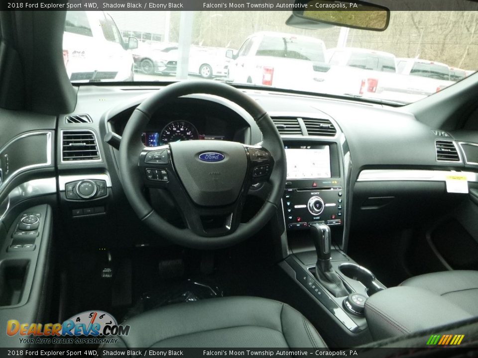 Dashboard of 2018 Ford Explorer Sport 4WD Photo #10