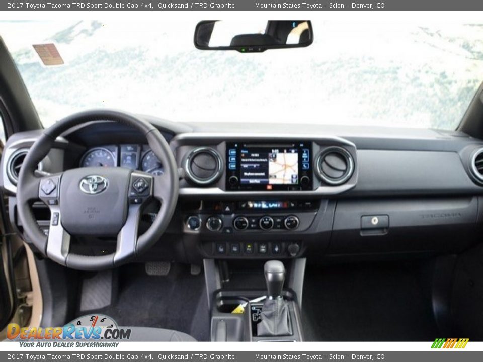 2017 Toyota Tacoma TRD Sport Double Cab 4x4 Quicksand / TRD Graphite Photo #13