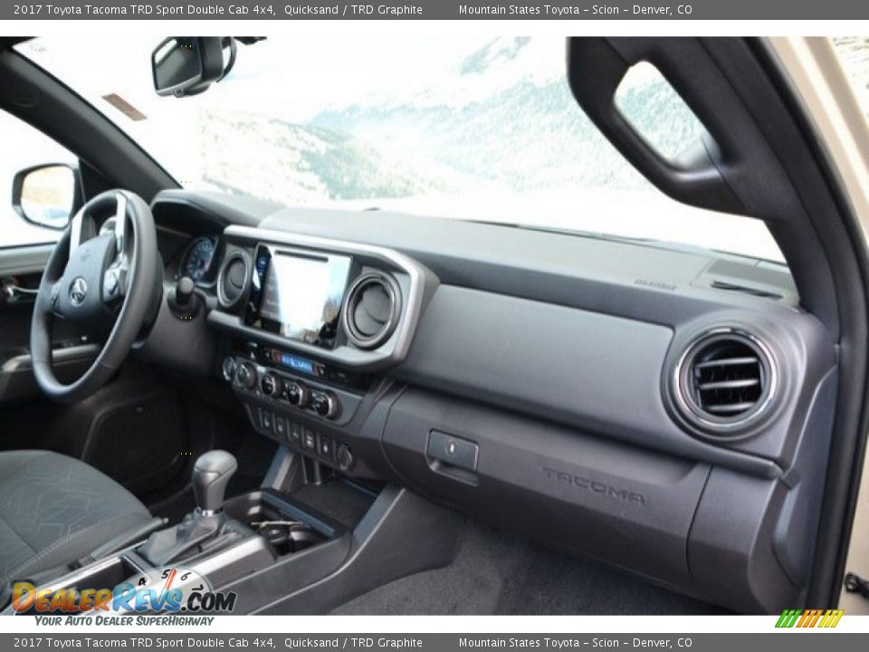 2017 Toyota Tacoma TRD Sport Double Cab 4x4 Quicksand / TRD Graphite Photo #17