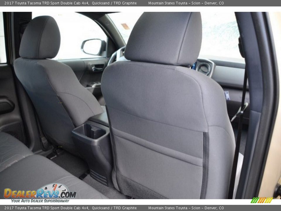 2017 Toyota Tacoma TRD Sport Double Cab 4x4 Quicksand / TRD Graphite Photo #22