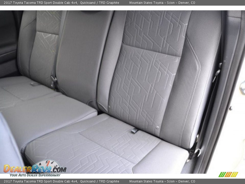 2017 Toyota Tacoma TRD Sport Double Cab 4x4 Quicksand / TRD Graphite Photo #23