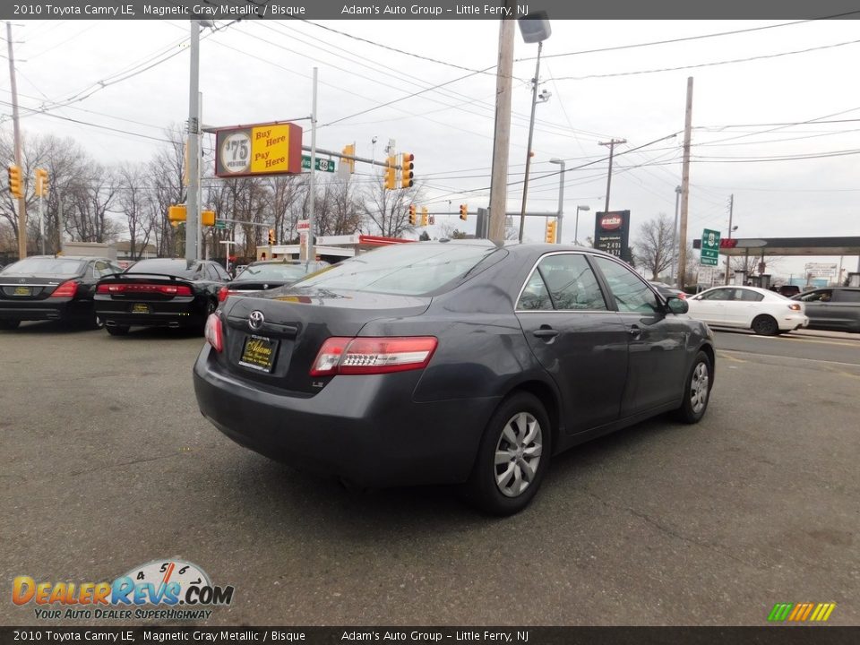 2010 Toyota Camry LE Magnetic Gray Metallic / Bisque Photo #5