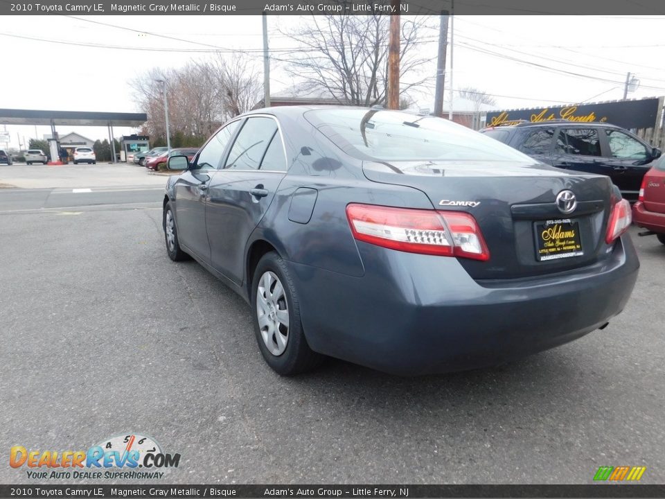 2010 Toyota Camry LE Magnetic Gray Metallic / Bisque Photo #7
