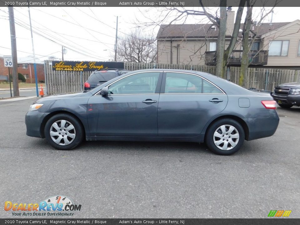 2010 Toyota Camry LE Magnetic Gray Metallic / Bisque Photo #8