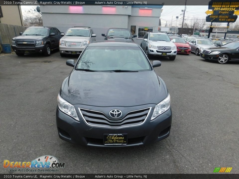 2010 Toyota Camry LE Magnetic Gray Metallic / Bisque Photo #9