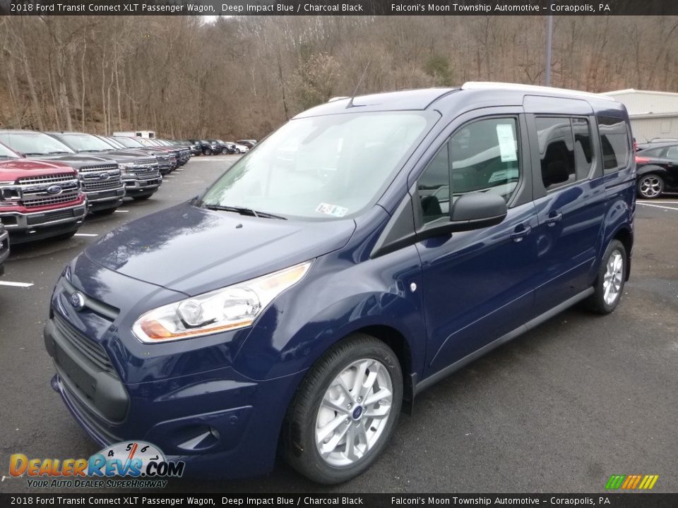 Front 3/4 View of 2018 Ford Transit Connect XLT Passenger Wagon Photo #5