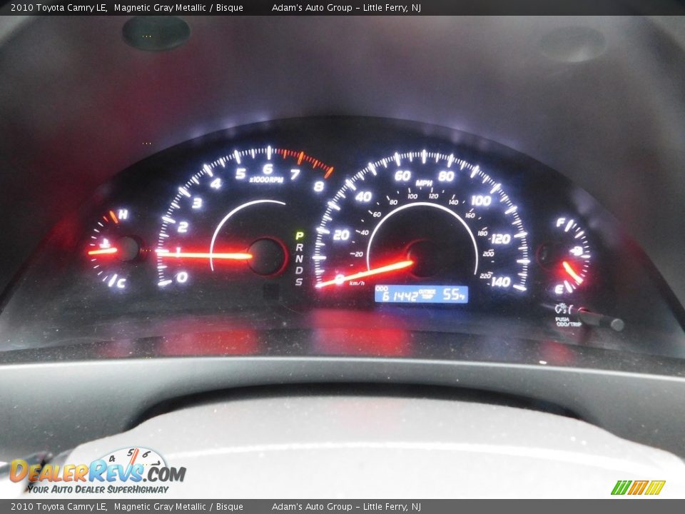 2010 Toyota Camry LE Magnetic Gray Metallic / Bisque Photo #16