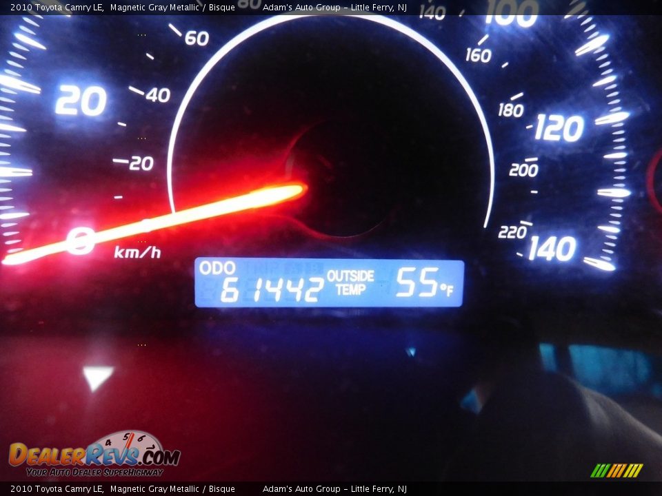 2010 Toyota Camry LE Magnetic Gray Metallic / Bisque Photo #17