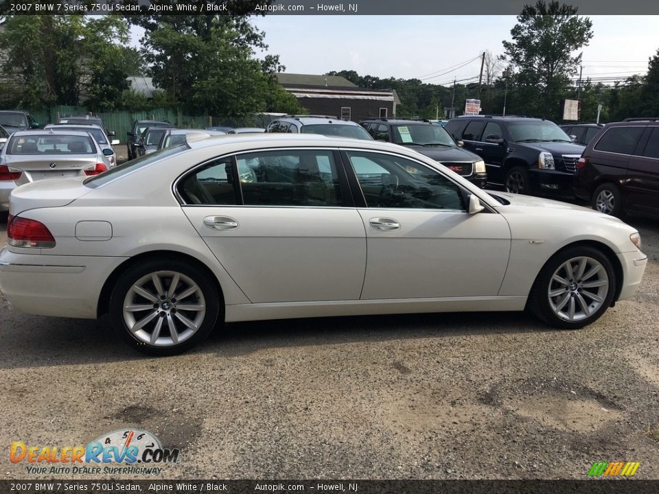 2007 BMW 7 Series 750Li Sedan Alpine White / Black Photo #7