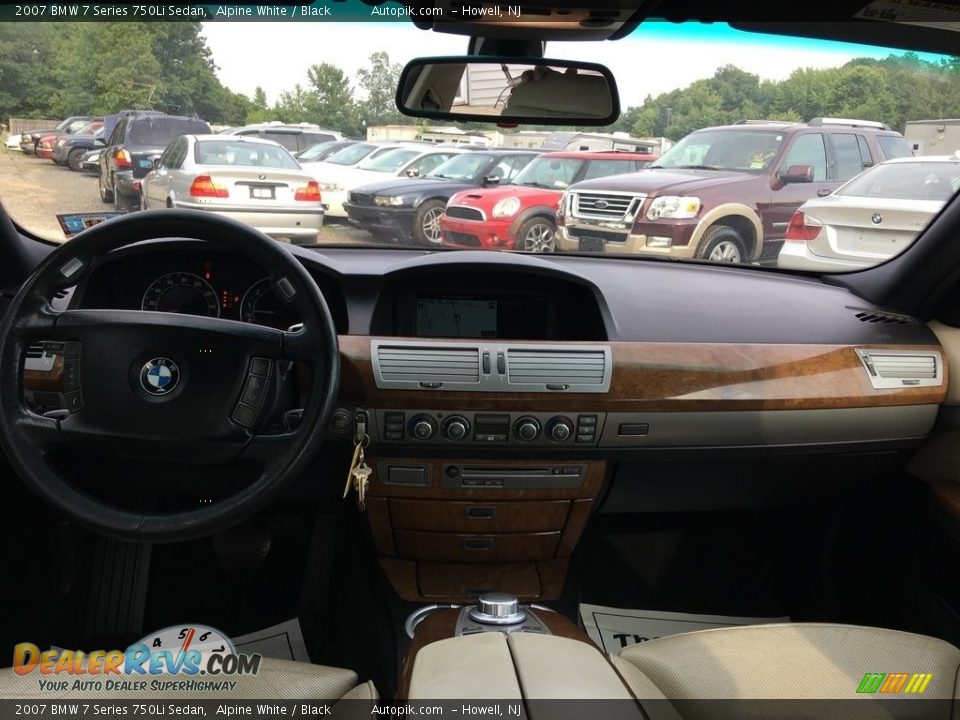 2007 BMW 7 Series 750Li Sedan Alpine White / Black Photo #11