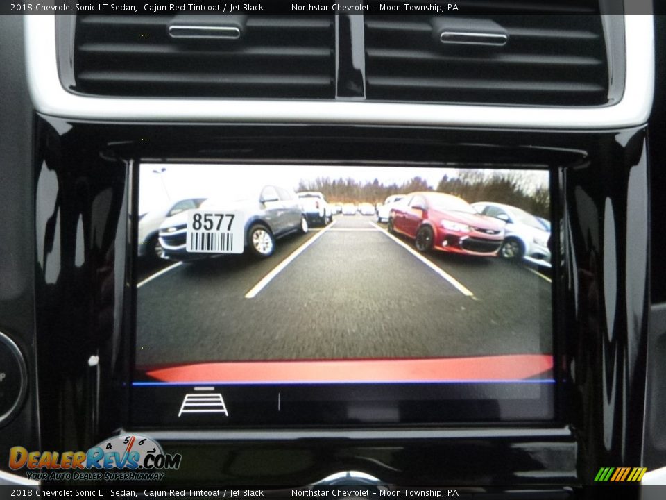 2018 Chevrolet Sonic LT Sedan Cajun Red Tintcoat / Jet Black Photo #19