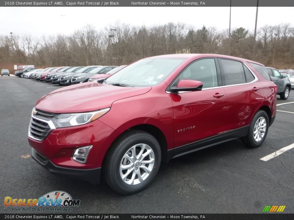 2018 Chevrolet Equinox LT AWD Cajun Red Tintcoat / Jet Black Photo #1