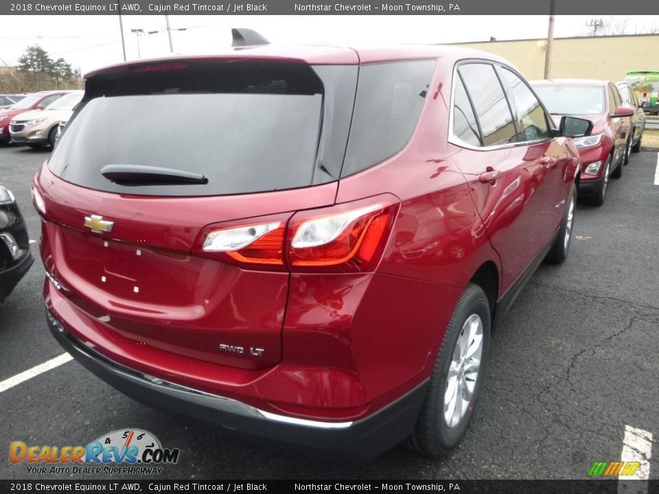 2018 Chevrolet Equinox LT AWD Cajun Red Tintcoat / Jet Black Photo #5
