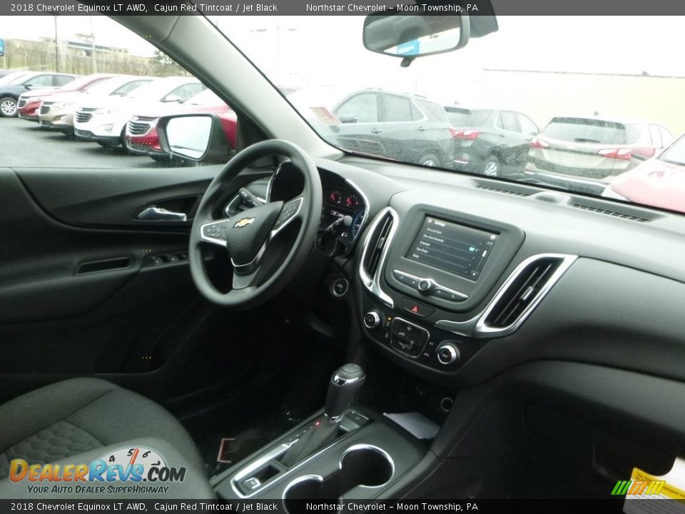 2018 Chevrolet Equinox LT AWD Cajun Red Tintcoat / Jet Black Photo #11