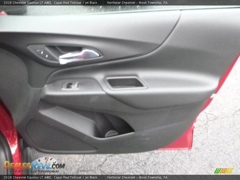 2018 Chevrolet Equinox LT AWD Cajun Red Tintcoat / Jet Black Photo #12