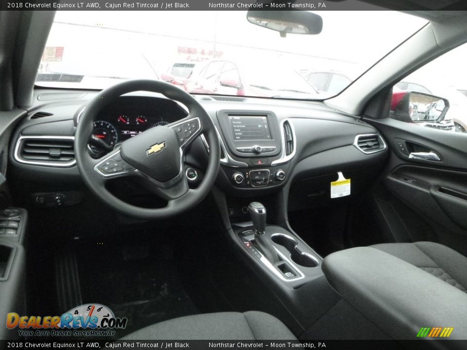 2018 Chevrolet Equinox LT AWD Cajun Red Tintcoat / Jet Black Photo #14
